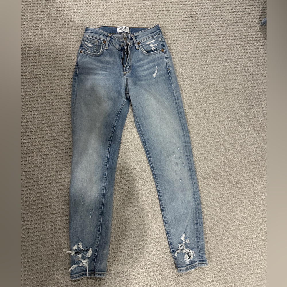 Agolde jeans, Nico high rise slim, size 23